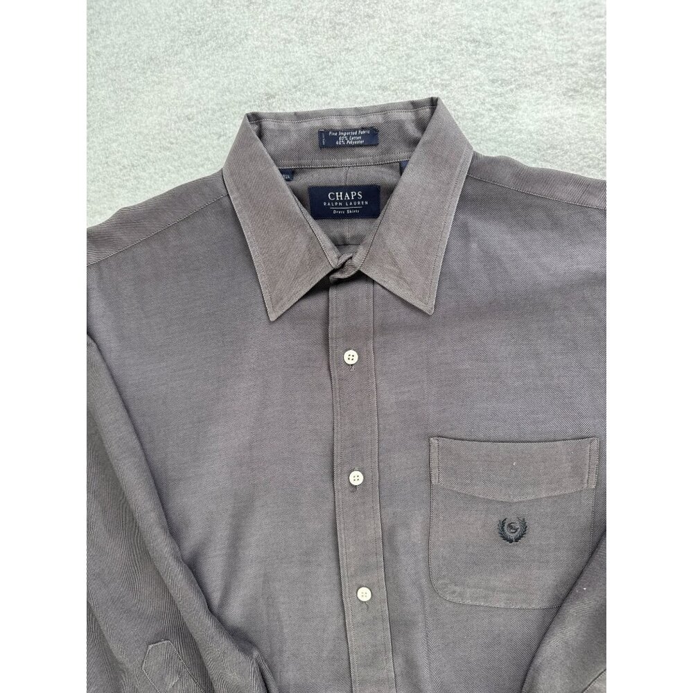 Chaps Ralph Lauren Dress Shirts Size 32/33 Lot of 2